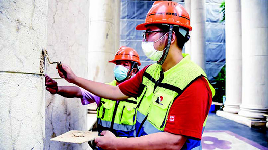 【一線：360行】水刷石修繕工：不放過0.5毫米的細(xì)縫