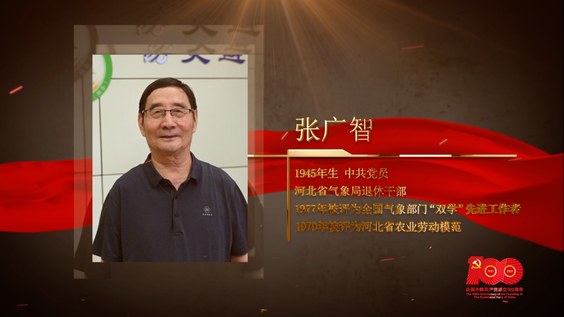 【百名勞模對(duì)黨說】張廣智：愿為氣象工作服務(wù)一生
