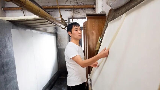 大國(guó)工匠 | 毛勝利：堅(jiān)守宣紙制作古法