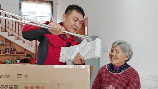 2024年最美職工｜檀世旺：“我在村里給自己送快遞”