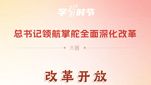 學習時節(jié)｜總書記領航掌舵全面深化改革