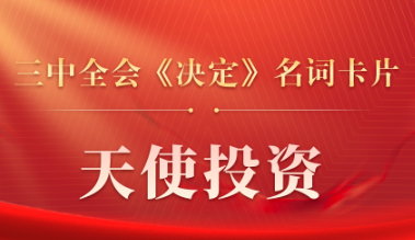 三中全會(huì)《決定》名詞卡片天天學(xué)：天使投資
