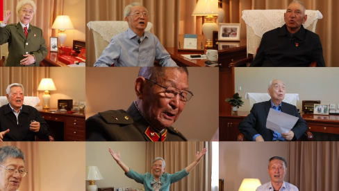 視頻丨五星紅旗迎風(fēng)飄揚(yáng)！“共和國勛章”和國家榮譽(yù)稱號獲得者深情獻(xiàn)唱