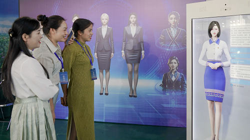 工會(huì)數(shù)字人“小慧”亮相象州