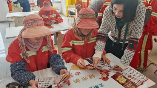 寧夏吳忠市利通區(qū)總工會開展國家安全教育普法暨工運史微宣講活動