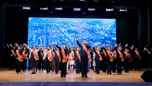 北京昌平舉辦慶?！拔逡弧被顒?dòng)