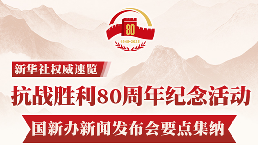 抗戰(zhàn)勝利80周年紀(jì)念活動(dòng)國(guó)新辦新聞發(fā)布會(huì)要點(diǎn)集納