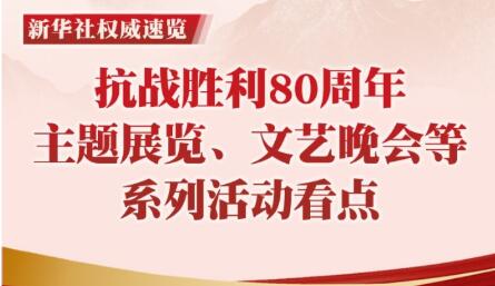 新華社權(quán)威速覽｜抗戰(zhàn)勝利80周年系列活動(dòng)看點(diǎn)