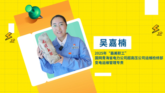 閃亮如你丨2025年“最美職工”吳嘉楠：為雪域高原織就“光明之網(wǎng)”