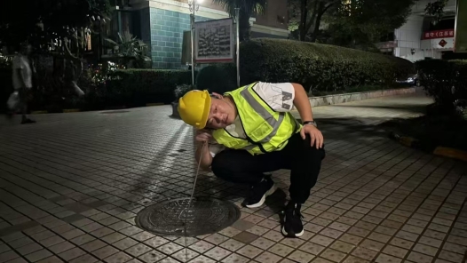 他為城市供水管道“聽診”