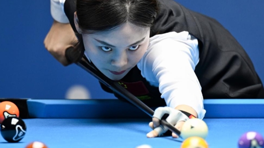 成都世運(yùn)會(huì)丨臺(tái)球——女子花式臺(tái)球銅牌賽：中國(guó)選手劉莎莎獲得季軍