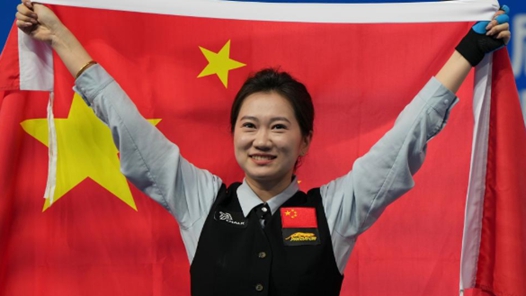 成都世運(yùn)會(huì) | 中國(guó)臺(tái)球女將單日奪四枚獎(jiǎng)牌 肖國(guó)棟、張?zhí)┧囘M(jìn)決賽