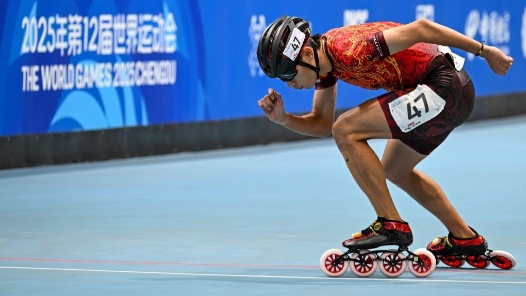 成都世運(yùn)會(huì)丨張振海摘銅 斬獲中國(guó)輪滑隊(duì)首枚獎(jiǎng)牌