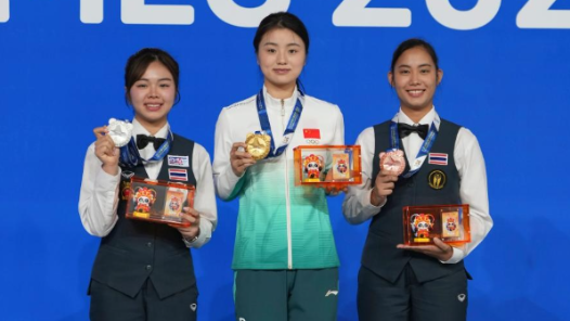 成都世運(yùn)會(huì)丨好運(yùn)連連 臺(tái)球收官日中國(guó)隊(duì)奪兩金