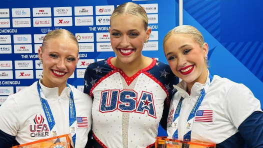 啦啦操首次亮相世運(yùn)會(huì) 美國(guó)隊(duì)摘得金牌