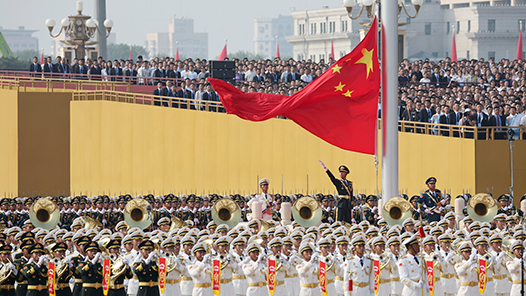 紀(jì)念抗戰(zhàn)勝利80周年｜升國旗