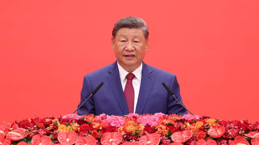 紀(jì)念抗戰(zhàn)勝利80周年丨向著人類(lèi)持久和平、共同繁榮的光明未來(lái)攜手前行——習(xí)近平主席在紀(jì)念中國(guó)人民抗日戰(zhàn)爭(zhēng)暨世界反法西斯戰(zhàn)爭(zhēng)勝利80周年招待會(huì)上的重要講話(huà)匯聚和平穩(wěn)定進(jìn)步力量