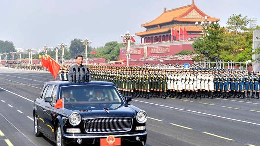 領(lǐng)航強(qiáng)軍，從勝利走向勝利——習(xí)近平主席檢閱抗戰(zhàn)勝利紀(jì)念日閱兵受閱部隊(duì)側(cè)記