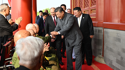 這6位與總書(shū)記握手的老戰(zhàn)士是誰(shuí)？