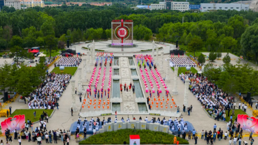 山西優(yōu)秀職工七夕節(jié)集體婚禮在和順縣舉辦