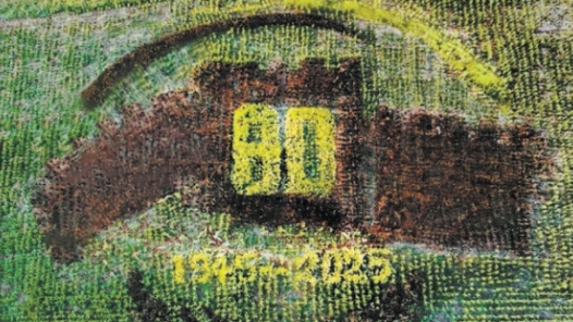 銘記抗戰(zhàn)歷史，北京化工大學(xué)師生齊“繪”稻田畫