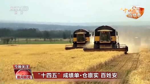 “十四五”成績(jī)單丨14億多中國(guó)人的飯碗端得更牢 農(nóng)民的腰包越來(lái)越鼓