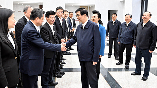 王滬寧在廣東調(diào)研時強(qiáng)調(diào) 深入貫徹落實(shí)黨的二十屆四中全會精神 為推進(jìn)中國式現(xiàn)代化凝心聚力