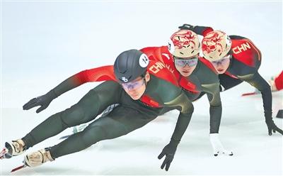 中國短道速滑隊全力備賽米蘭冬奧會