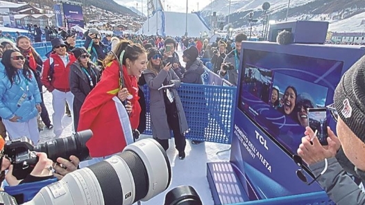 米蘭冬奧會(huì)特別報(bào)道｜愛笑的谷愛凌又回來(lái)了