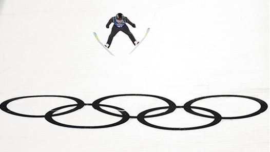 中國跳臺滑雪混合團體實現(xiàn)突破