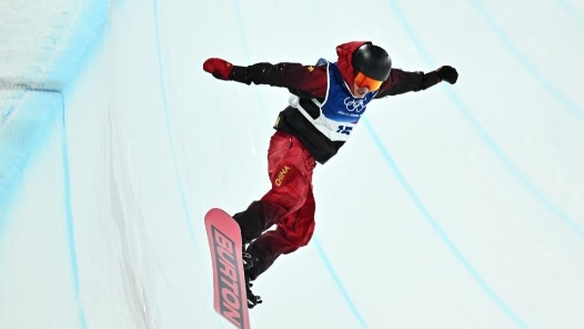 米蘭冬奧單板滑雪男子U型場地技巧決賽王梓陽名列第九