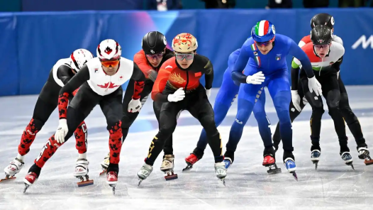 荷蘭隊(duì)摘米蘭冬奧會(huì)短道速滑男子5000米接力金牌