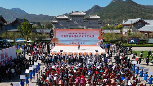 新春走基層丨嵩山腳下賞非遺