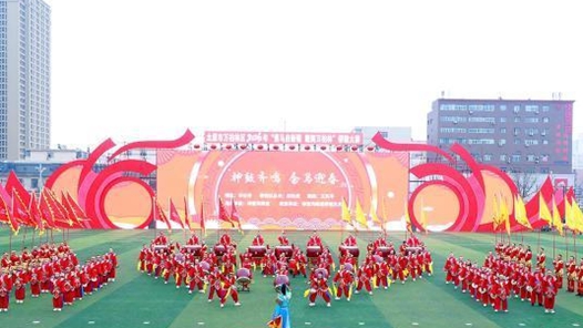 新春走基層丨以鼓催征以賽聚力 山西太原2000余人同臺(tái)競(jìng)技