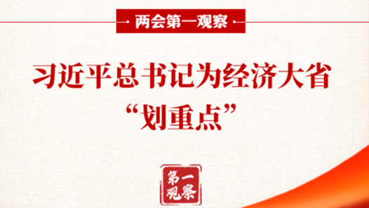 兩會(huì)第一觀察｜習(xí)近平總書記為經(jīng)濟(jì)大省“劃重點(diǎn)”
