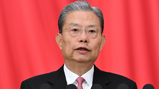 現(xiàn)場(chǎng)實(shí)錄：趙樂(lè)際作全國(guó)人大常委會(huì)工作報(bào)告