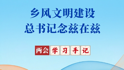兩會(huì)學(xué)習(xí)手記｜鄉(xiāng)風(fēng)文明建設(shè)，總書記念茲在茲