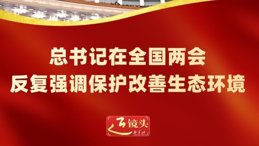 近鏡頭｜總書記在全國(guó)兩會(huì)反復(fù)強(qiáng)調(diào)保護(hù)改善生態(tài)環(huán)境